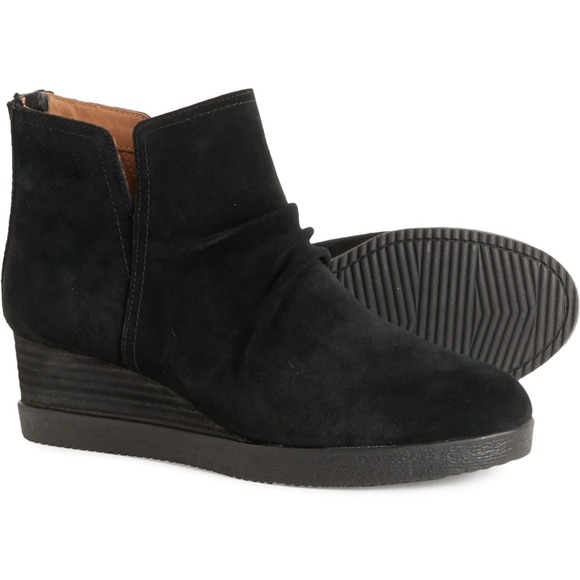 Dansko Shoes - NEW‎ Dansko Women Boots  41 US 10 -10.5 Stephanie  Wedge Waterproof Suede  Black